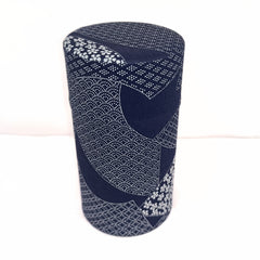 Teedose Aprikoseblüte Blau