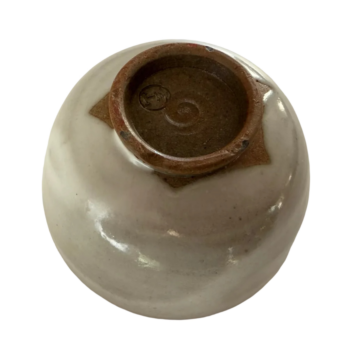Simple weiße Chawan
