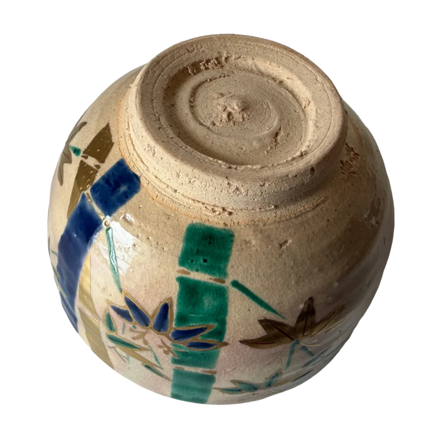 Bambus Kiyomizuyaki - Chawan