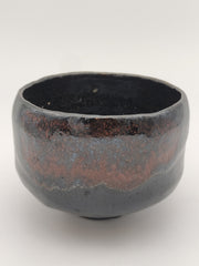 Vintage Raku Chawan Farbverlauf