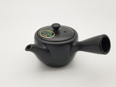 Tokoname-Yaki Kyusu schwarz