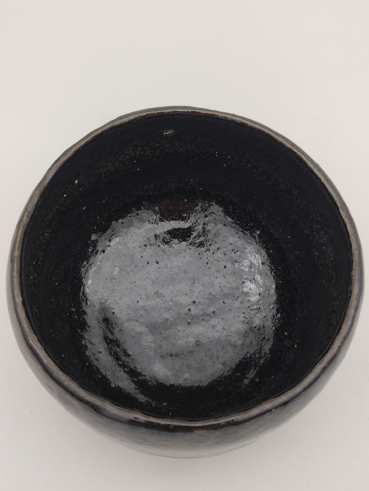 Vintage Raku Chawan Farbverlauf