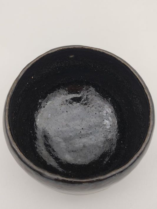 Vintage Raku Chawan Farbverlauf