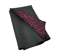 Furoshiki grün/weinrot